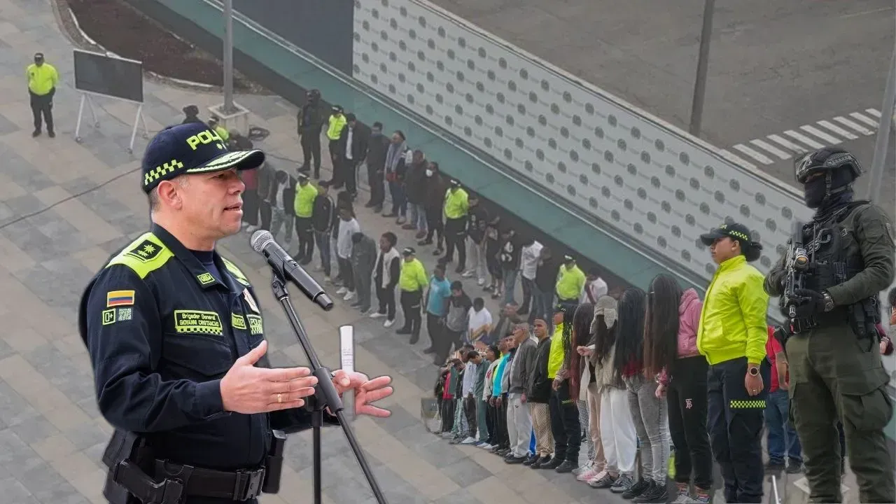 40 capturados microtráfico Bogotá Cuarenta capturados en operativos contra redes de microtráfico en Bogotá