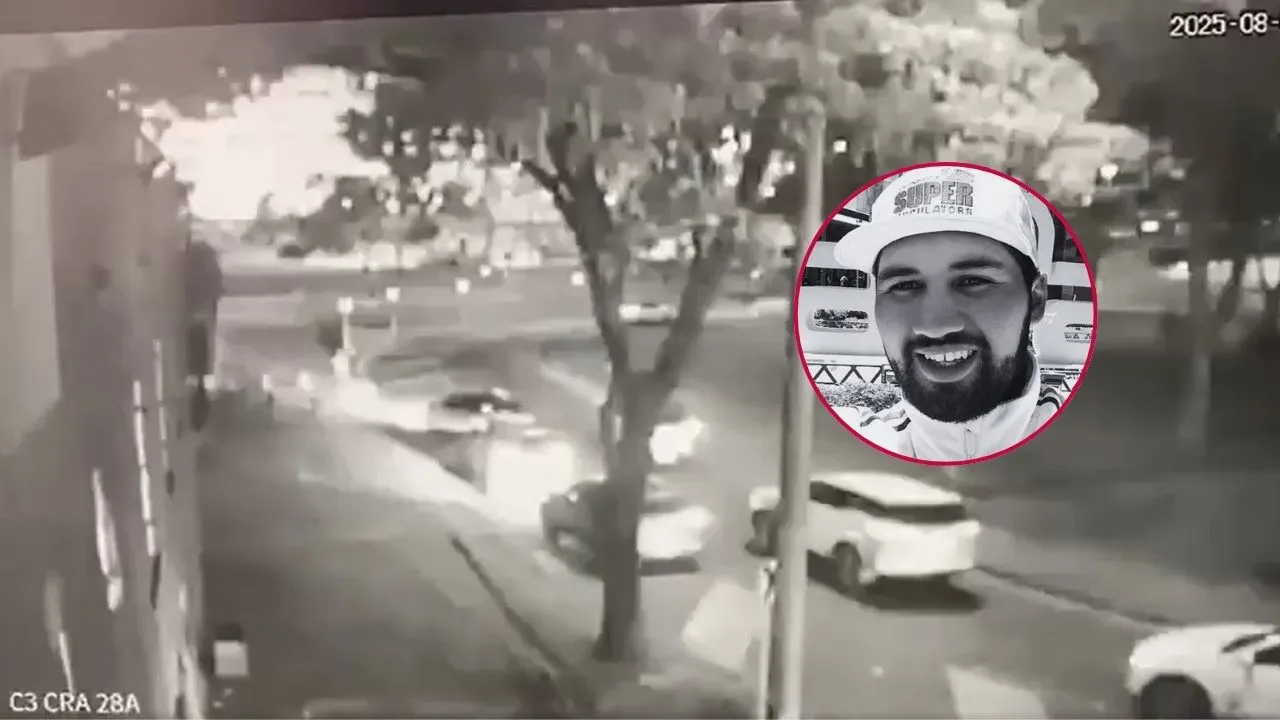 Revelan videos clave de la muerte de Sergio Blanco fuera del Movistar Arena Revelan pruebas de video del momento en que atropellan a Sergio Blanco fuera del Movistar Arena
