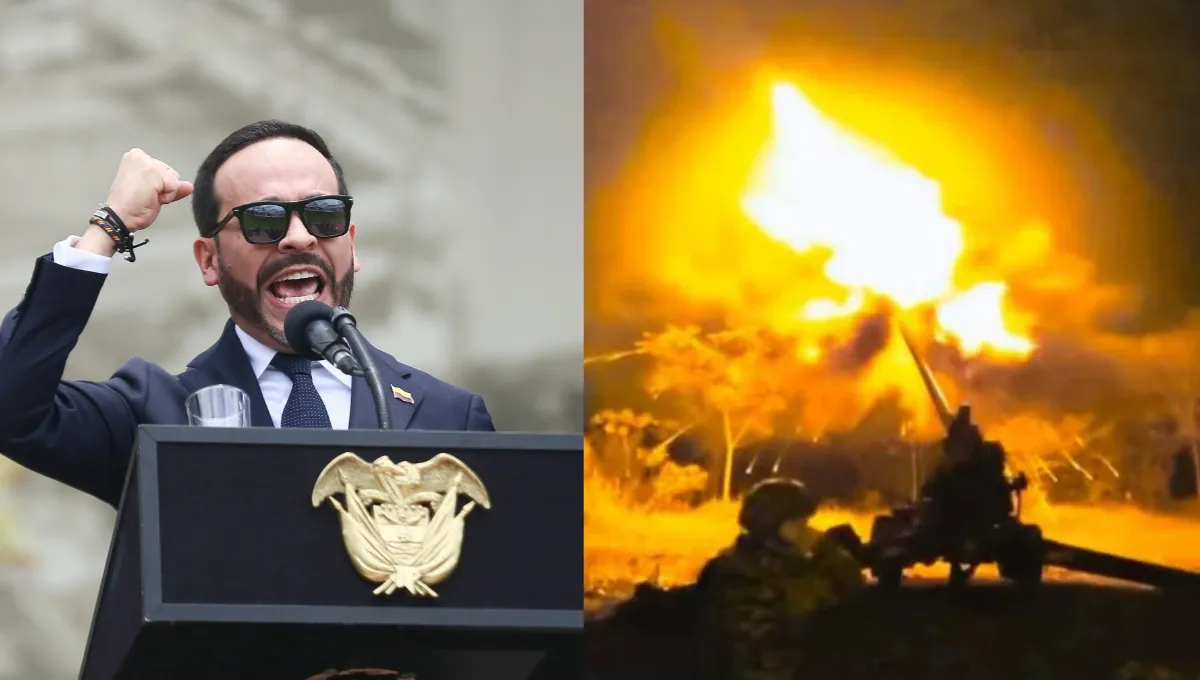 Abelardo De a Espriella, presidente de Colombia. Cuarto bombardeo del gobierno de De La Espriella tuvo como objetivo al Frente 33 en Catatumbo