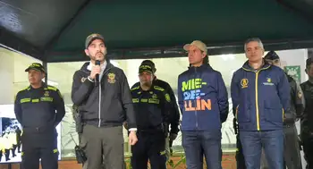 Abelardo De La Espriella en Medellín. De La Espriella lidera nueva 'barrida' contra el crimen: esta vez el operativo fue en Medellín