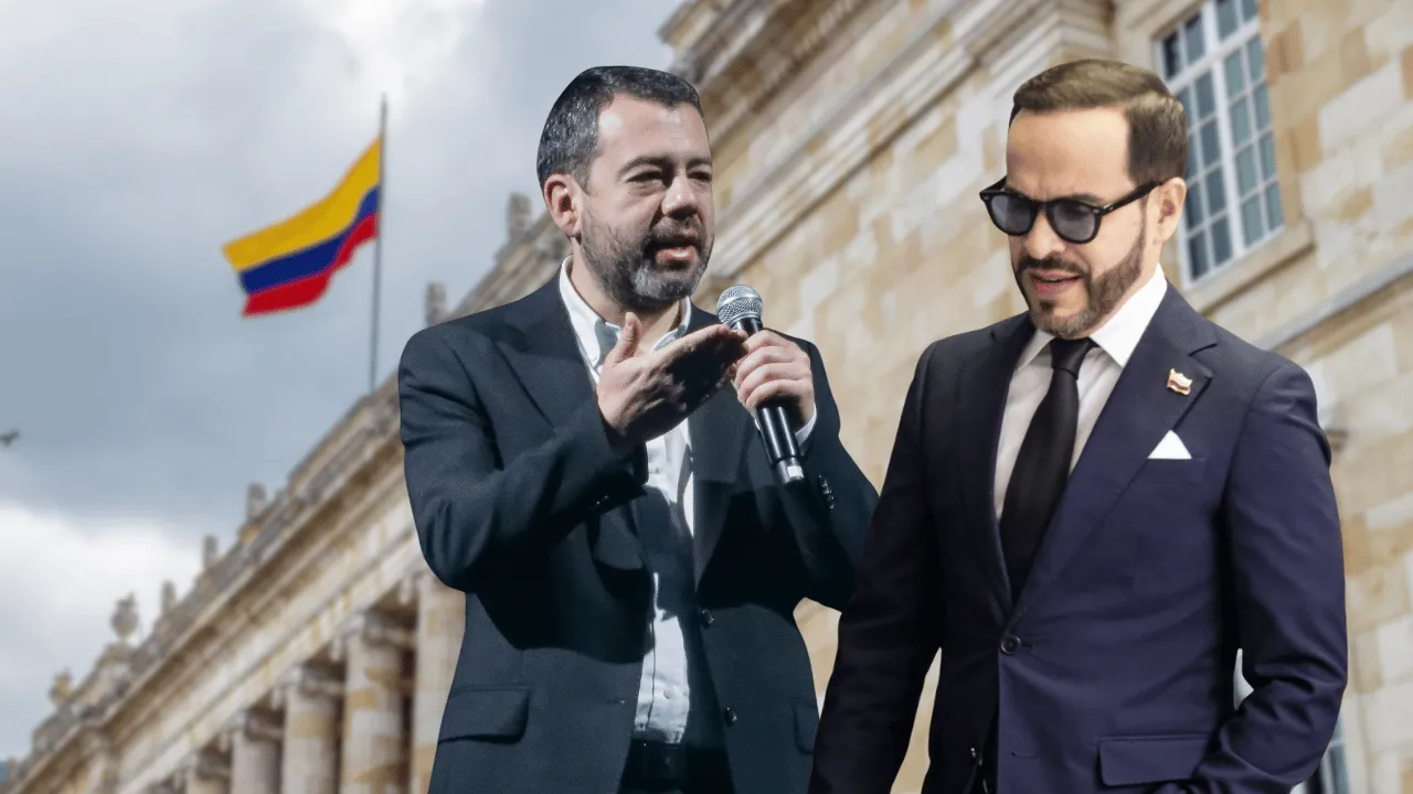 Abelardo de la Espriella, presidente electo, y Carlos Fernando Galán, alcalde de Bogotá. De la Espriella y Galán hablaron por primera vez: esto acordaron para la ciudad de Bogotá