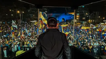 Abelardo de la Espriella y su cierre de campaña en Bogotá. Así fue el cierre de campaña de Abelardo de la Espriella en el parque Lourdes de Bogotá