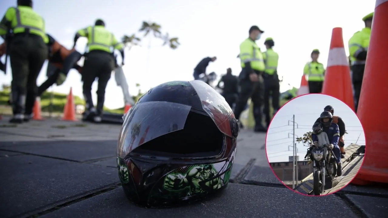 Accidentalidad motos Bogotá Conductores de motos ponen más víctimas en accidentes y causan más muertes en Bogotá