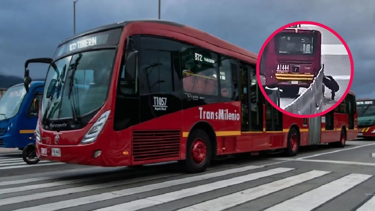 Accidente TransMilenio San Mateo Video | Mujer casi pierde la vida en la estación San Mateo de TransMilenio: esto se sabe