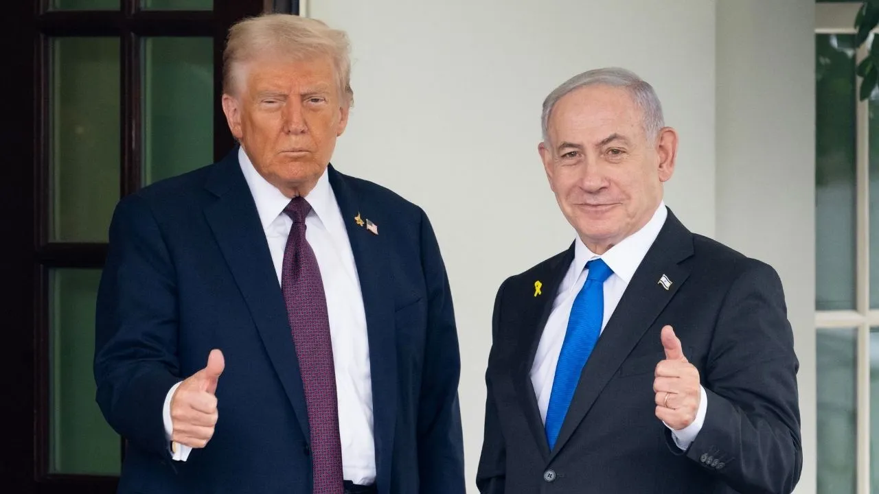 Advertencia Trump Hamás Al lado de Netanyahu, Trump lanza ultimátum a Hamás
