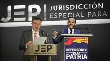 Alejandro Ramelli, presidente de la JEP, habla del empalme con el nuevo gobierno. La JEP le manda un mensaje a De la Espriella, que prometió acabarla: "Estamos prestos al empalme"