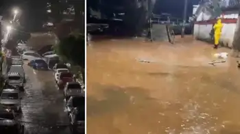 Alerta en Melgar: lluvias causan inundaciones y desbordamiento Melgar, destino preferido de los bogotanos en Semana Santa, está en alerta