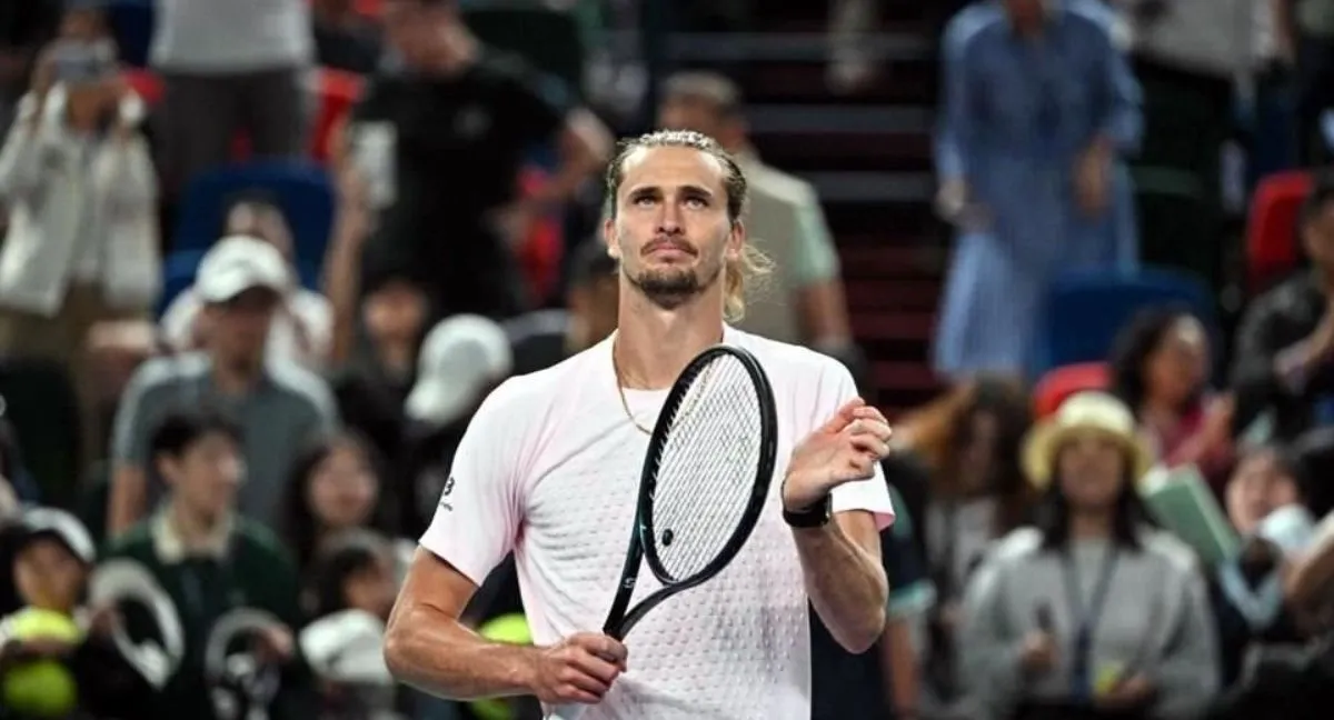 Alexander Zverev El drama físico de Alexander Zverev para clasificar a cuartos del Masters 1.000 de Shanghái