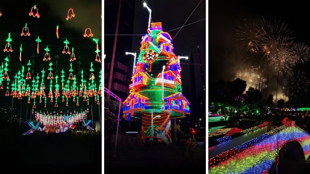 Alumbrados en Medellín y Puente de Boyacá Alumbrados navideños 2025: ciudades donde ya están encendidos y fechas para visitarlos