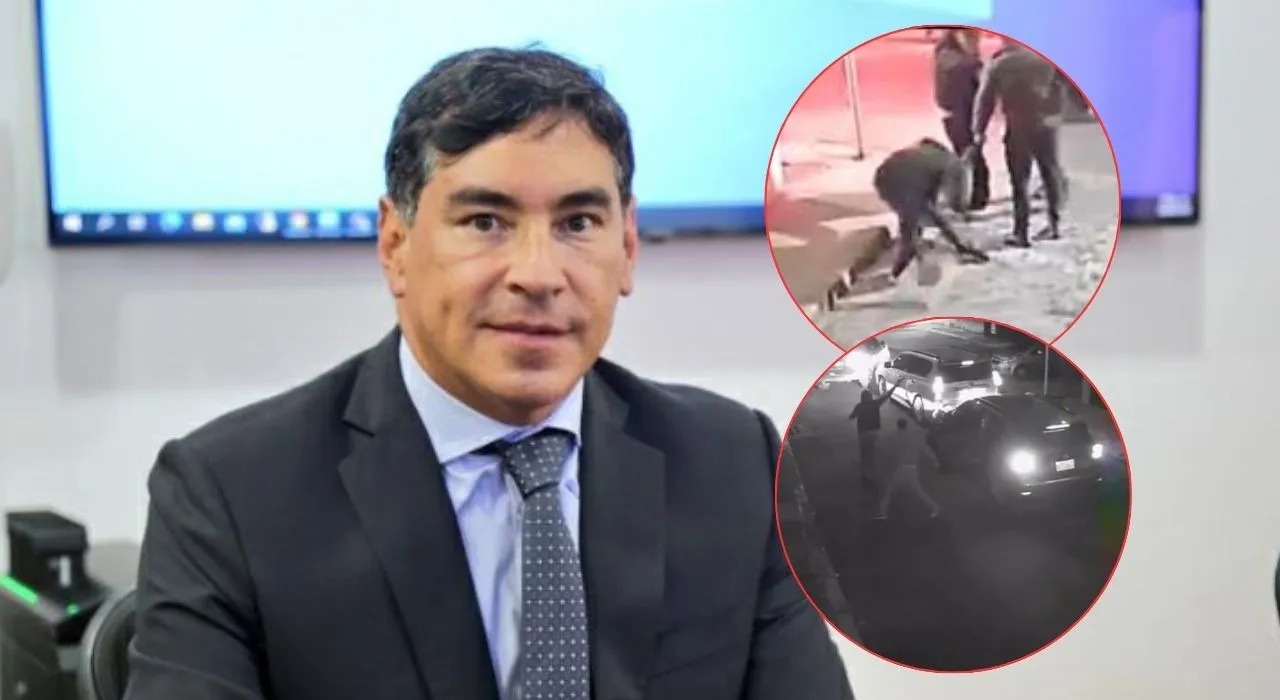 Álvaro Hernán Prada víctima de atentado ¿Robo o ataque?: así fue interceptado el vehículo del presidente del CNE por hombres armados