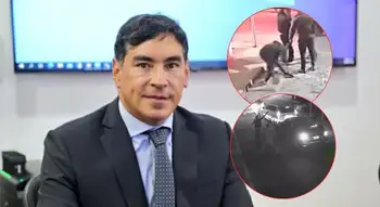 Álvaro Hernán Prada víctima de atentado ¿Robo o ataque?: así fue interceptado el vehículo del presidente del CNE por hombres armados
