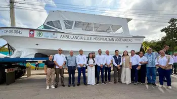 Ambulancias marítimas entregadas al Hospital San José de Maicao. Polémica por entrega de lanchas marítimas en Maicao, La Guajira: MinSalud explica su estrategia