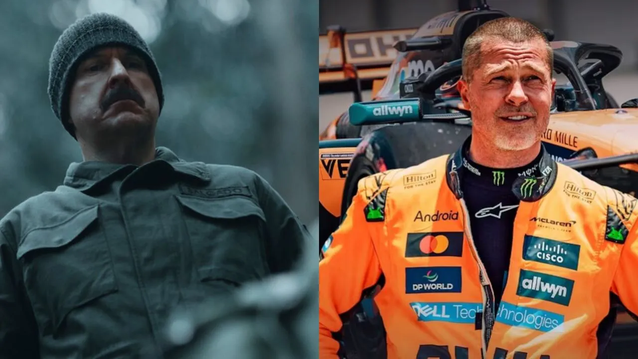 Andrés Parra y Brad Pitt. Estrenos de streaming en diciembre 2025: series y películas imperdibles