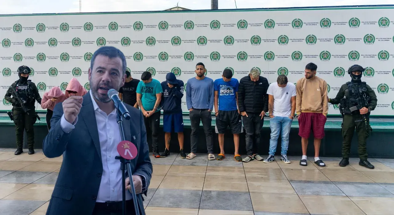 Policía presenta a 11 capturados, presuntos responsables de ataque con granada Detienen a supuestos implicados en ataques con granada en Bogotá