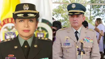 Arnulfo Traslaviña y Paulina Leguizamón, generales (r) que disputan la rectoría. ¿Quién será el rector de la Universidad Militar? La disputa entre dos generales sigue sin resolverse