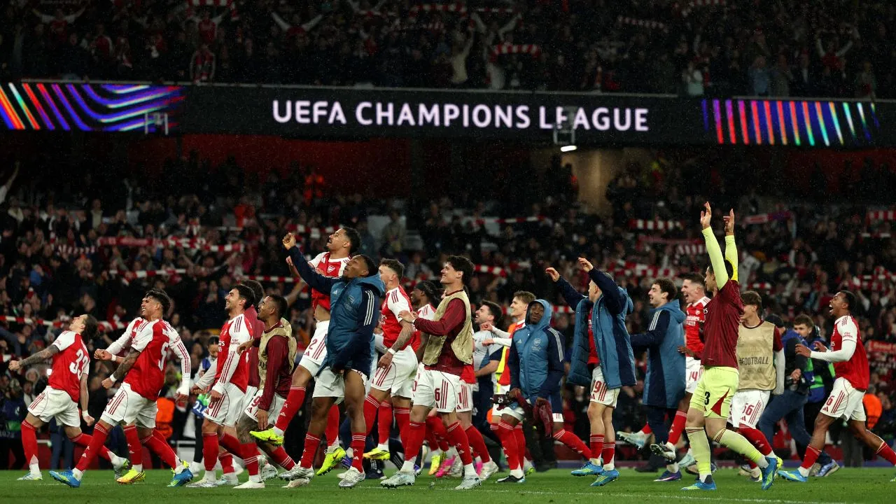 Arsenal Fiesta en Londres: Arsenal clasificó a la final de la Champions League
