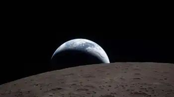 Artemis II imágenes Artemis II recreó el 'Amanecer de la Tierra' con una fotografía al estilo Apolo 8
