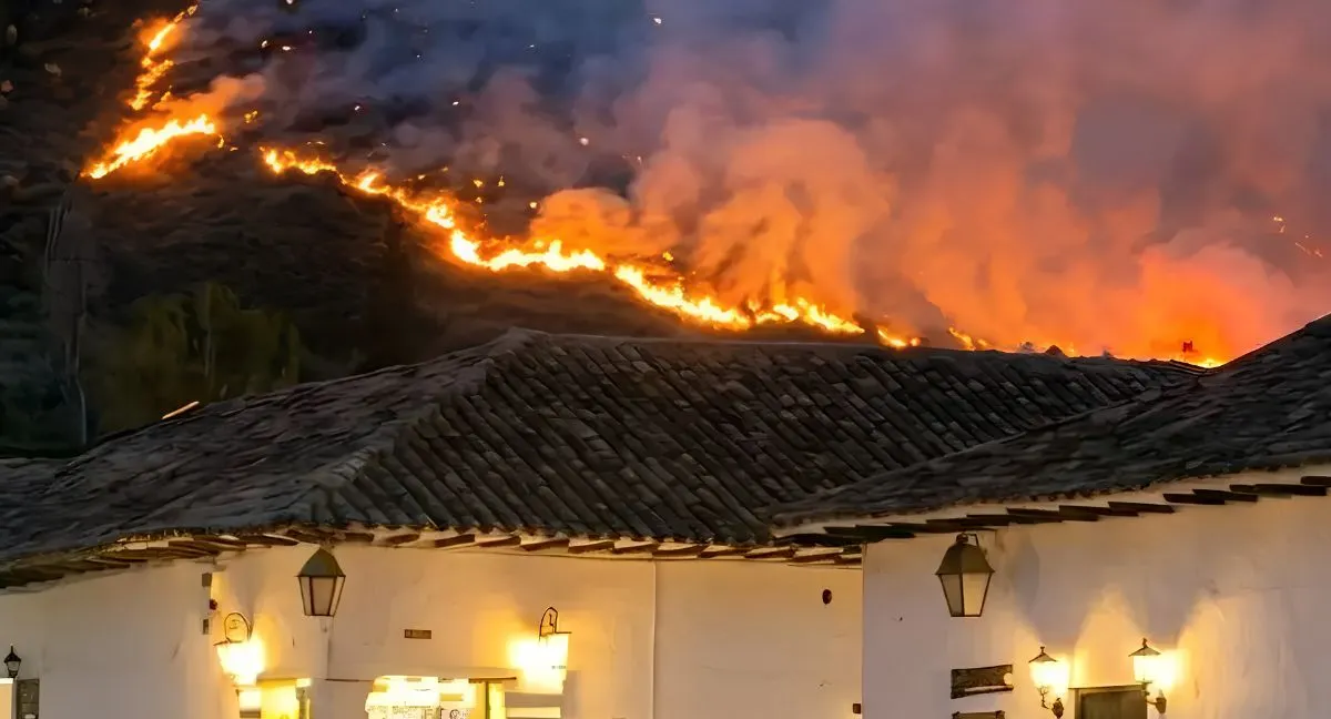 Así está la situación en Iguaque Incendios en Villa de Leyva: Gobierno da reporte de la situación en el Santuario de Iguaque