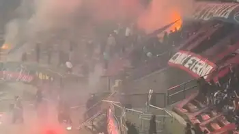 Así fueron los daños de la hinchada del DIM Daños criminales y protestas vandálicas: así quedó el Atanasio Girardot tras daños de fans del DIM
