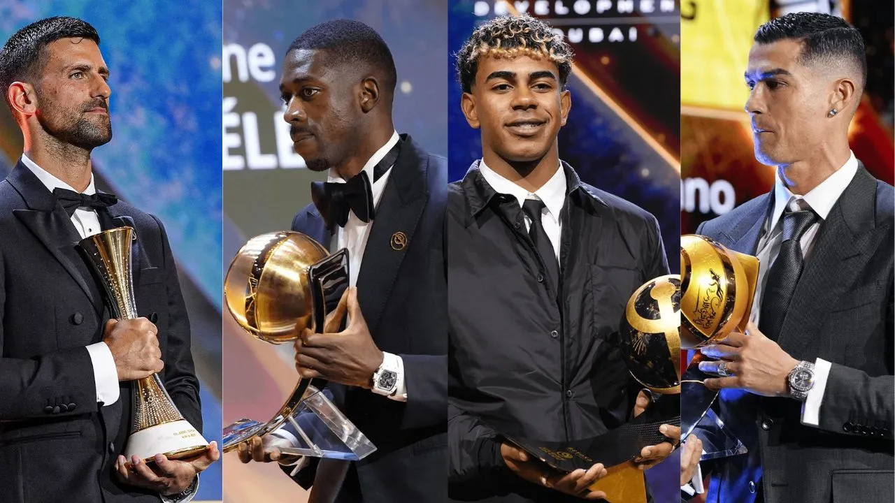 Así fueron los Globe Soccer Awards 2025. Última gran gala del fútbol "Globe Soccer Awards 2025": todos los ganadores y polémica por Portugal