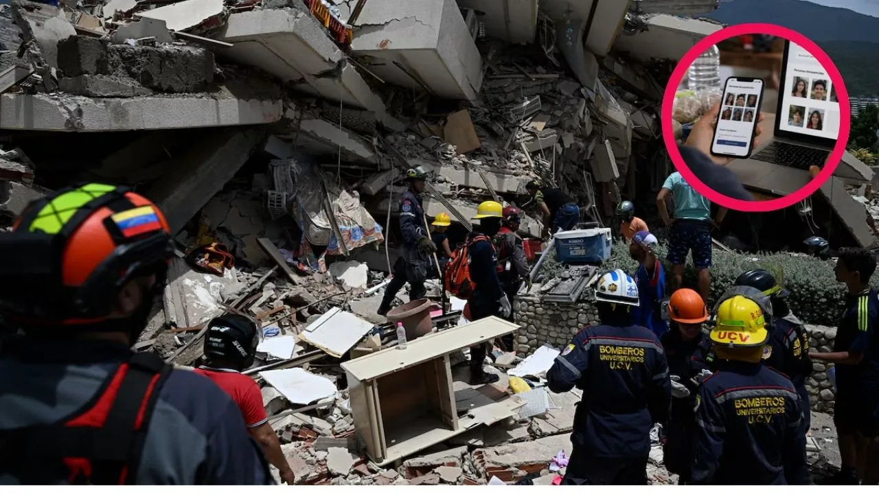 Así funciona la plataforma para buscar desaparecidos en Venezuela. Lanzan plataforma para encontrar a los desaparecidos tras los terremotos en Venezuela: así funciona