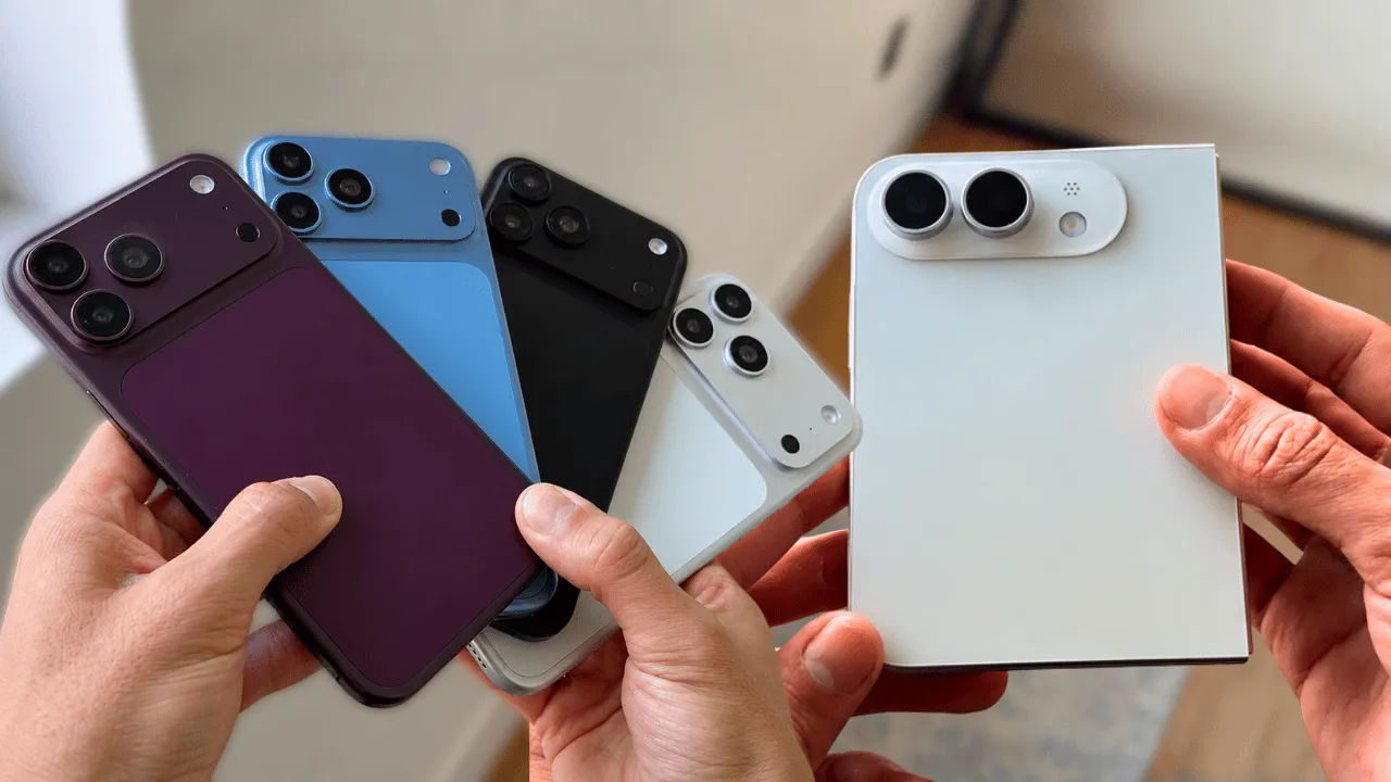 Así lucirían los nuevos iPhone y el primer plegable de Apple. Video | Así lucirían el iPhone 18 Pro y el primer plegable de Apple, según unas maquetas filtradas