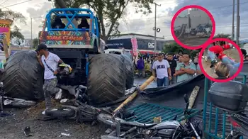 Así quedó el boulevard Rose de Popayán tras el accidente del Monster Truck. Pánico en Popayán: conductor de ‘Monster Truck’ pierde el control y atropella a cerca de 38 personas