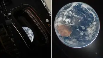 Astronautas de Artemis II envían primeras imágenes de la Tierra en su viaje a la Luna. Desde Orión, tripulación de Artemis II captura impactantes fotos de la Tierra rumbo a la Luna