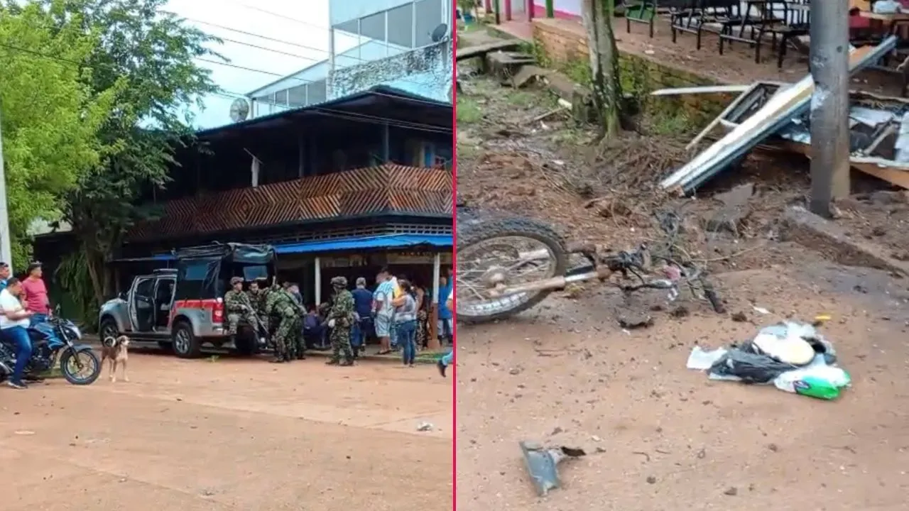 Atentado militares Calamar Atentado con motobomba en Calamar, Guaviare deja 6 militares heridos