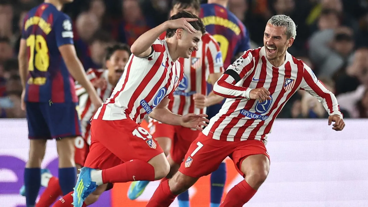 Atlético de Madrid Barcelona no pudo poner orden en casa: cayó 2-0 contra el Atlético de Madrid