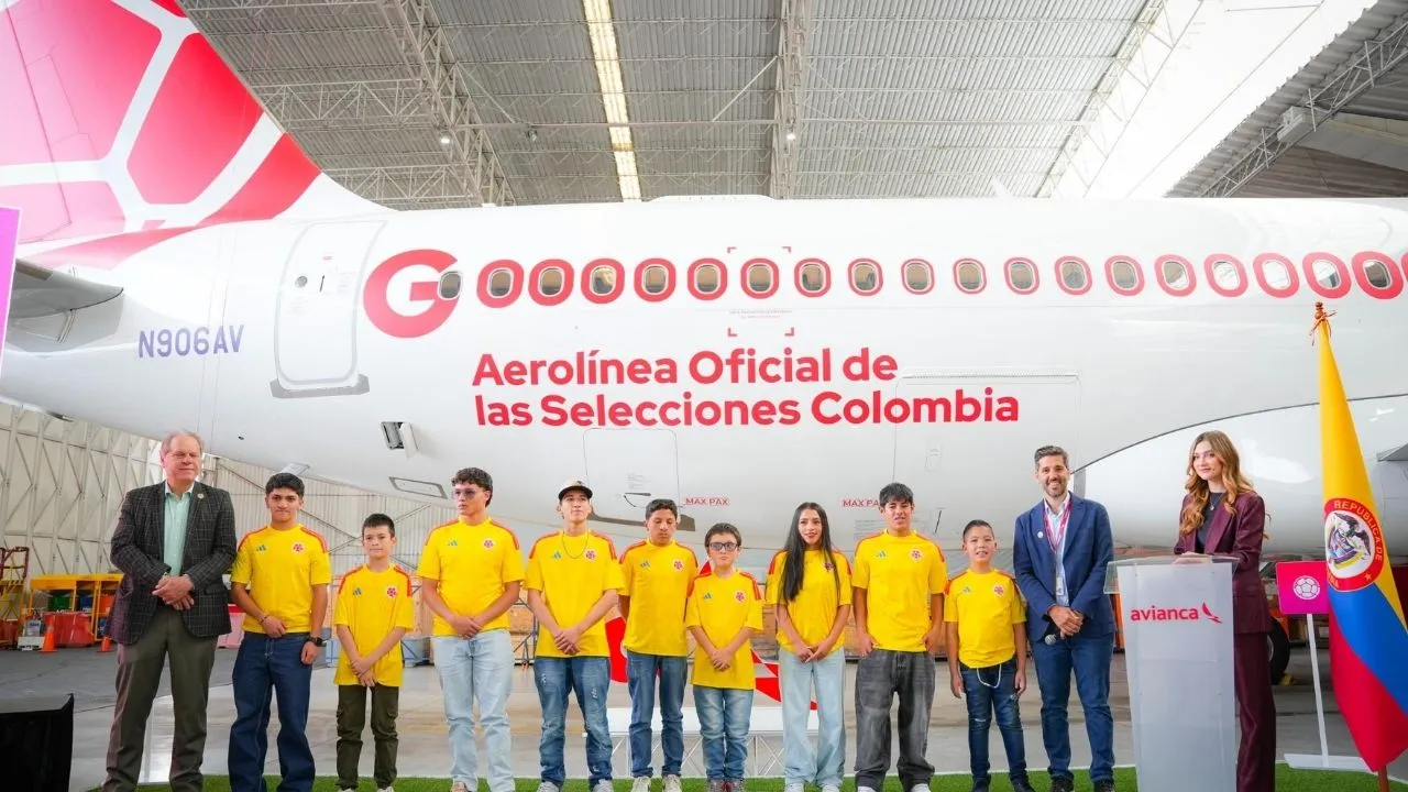 Avión de Avianca para la Selección Colombia Así luce el nuevo avión que llevará a la Selección Colombia al Mundial 2026