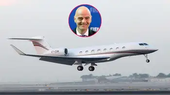 Avión que transporta a Infantino de la FIFA en el Mundial 2026 El avión que parece teletransportar a Infantino por el Mundial 2026: fotos, precio y gastos