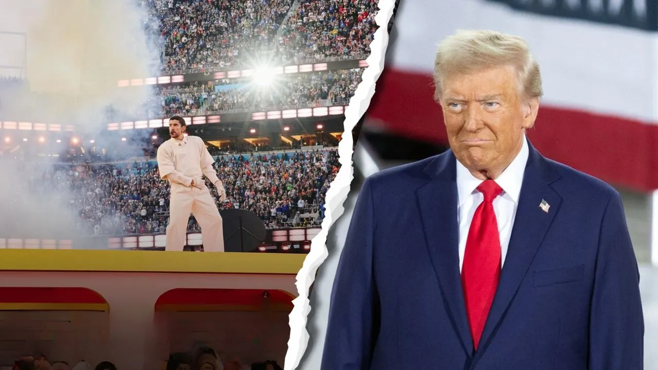 Bad Bunny presentación Super Bowl - Donald Trump “El peor show de la historia”, Donald Trump se fue con toda en contra de Bad Bunny