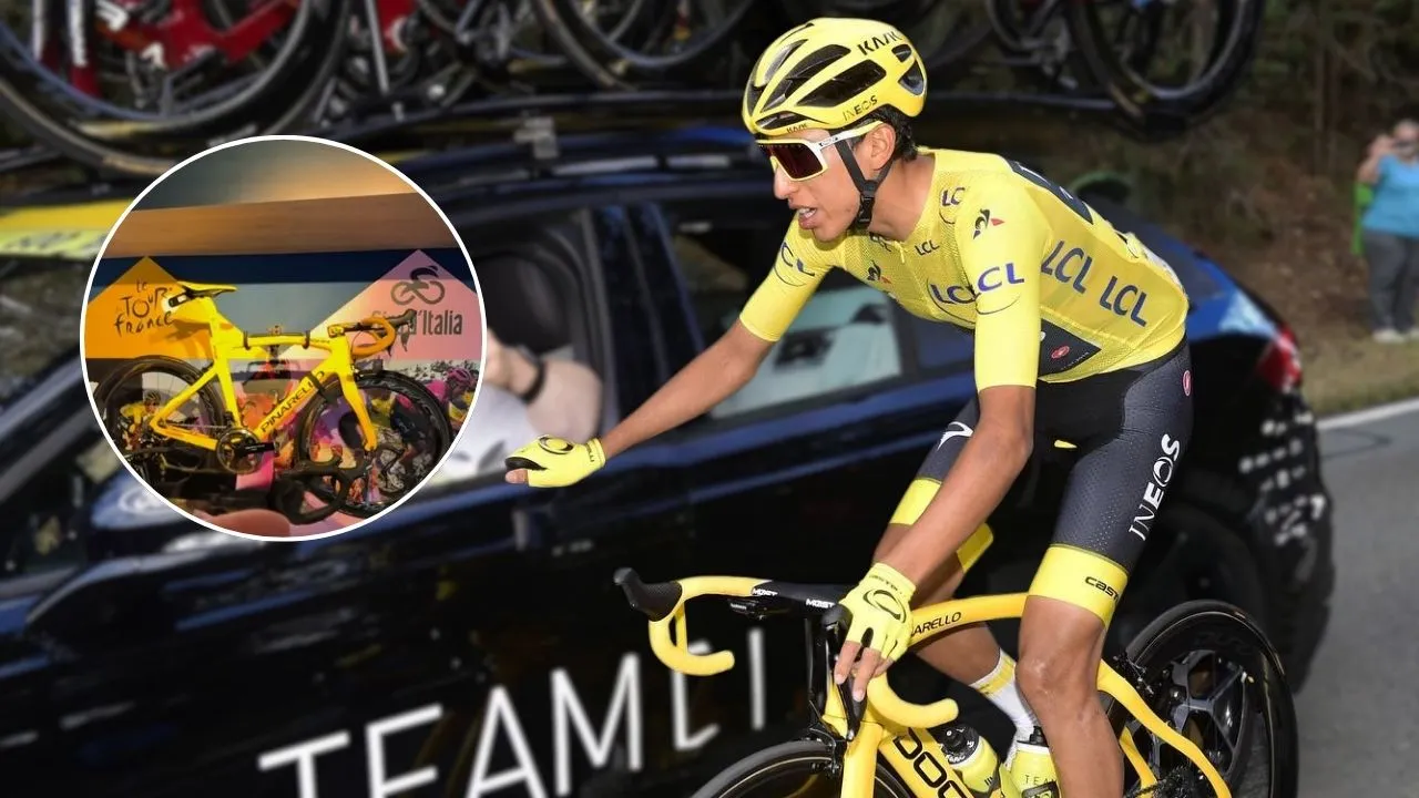 Bicicleta de Egan Bernal La valiosa posesión de Egan Bernal que desapareció: el objeto con el que ganó el Tour
