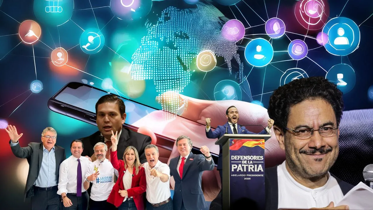 Bochica Networks hace seguimiento a la favorabilidad política que se registra en redes ¿Las redes sociales premian a David Luna?: esto dice la IA de los candidatos