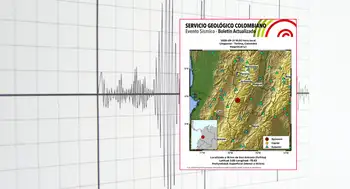 Boletín del Servicio Geológico Colombiano sobre el sismo de 4.1 en Chaparral, Tolima. Temblor hoy en Chaparral, Tolima | Más de 130 sismos en dos días y uno de 4.2 esta noche; así cerró
