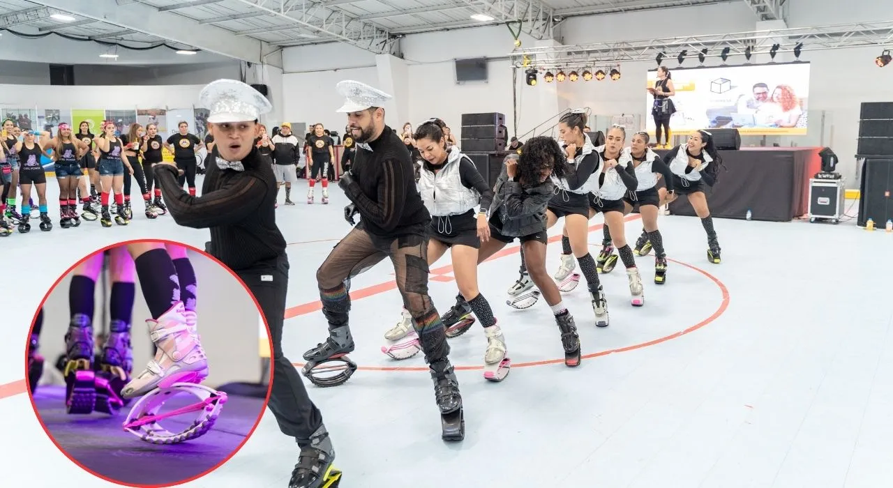 Botas rebote La revolución del rebote se toma Bogotá: el evento que mueve el cuerpo al ritmo del ‘rebote fitness’