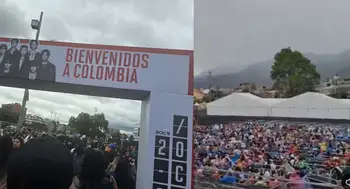 BTS hoy en El Campín concierto Abren puertas de El Campín para concierto de BTS hoy en Bogotá: largas filas y videos emotivos