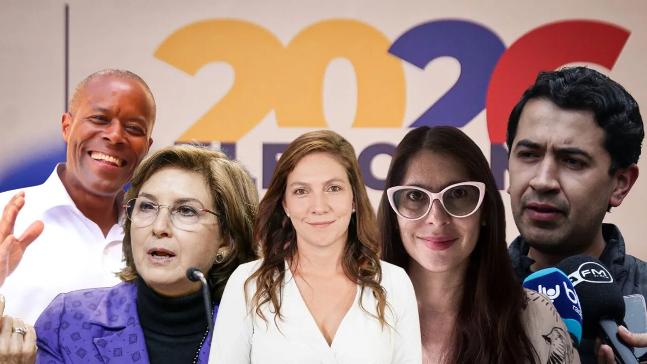 Cabezas de lista a de los partidos políticos al final del tarjetón del 8 de marzo Cámara por Bogotá en las elecciones de 2026: partidos y cabezas de lista ubicados al final del tarjetón