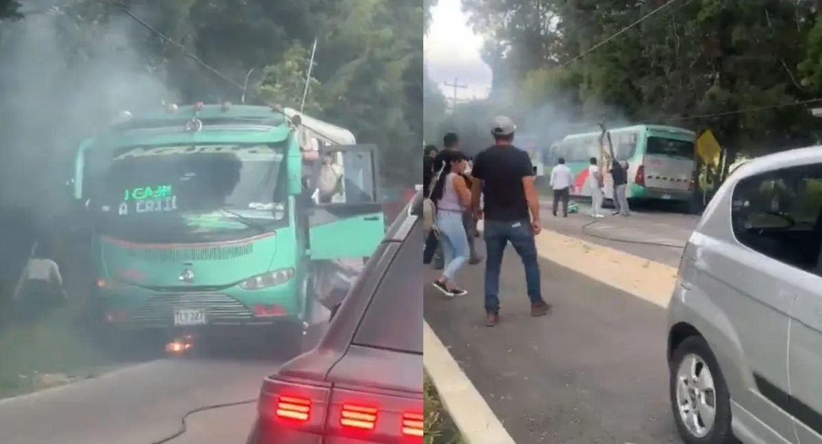 Cable de alta tensión mató a una persona Pánico en un bus vía Bogotá-Tenjo: cable de alta tensión mató a un pasajero y dejó otros heridos