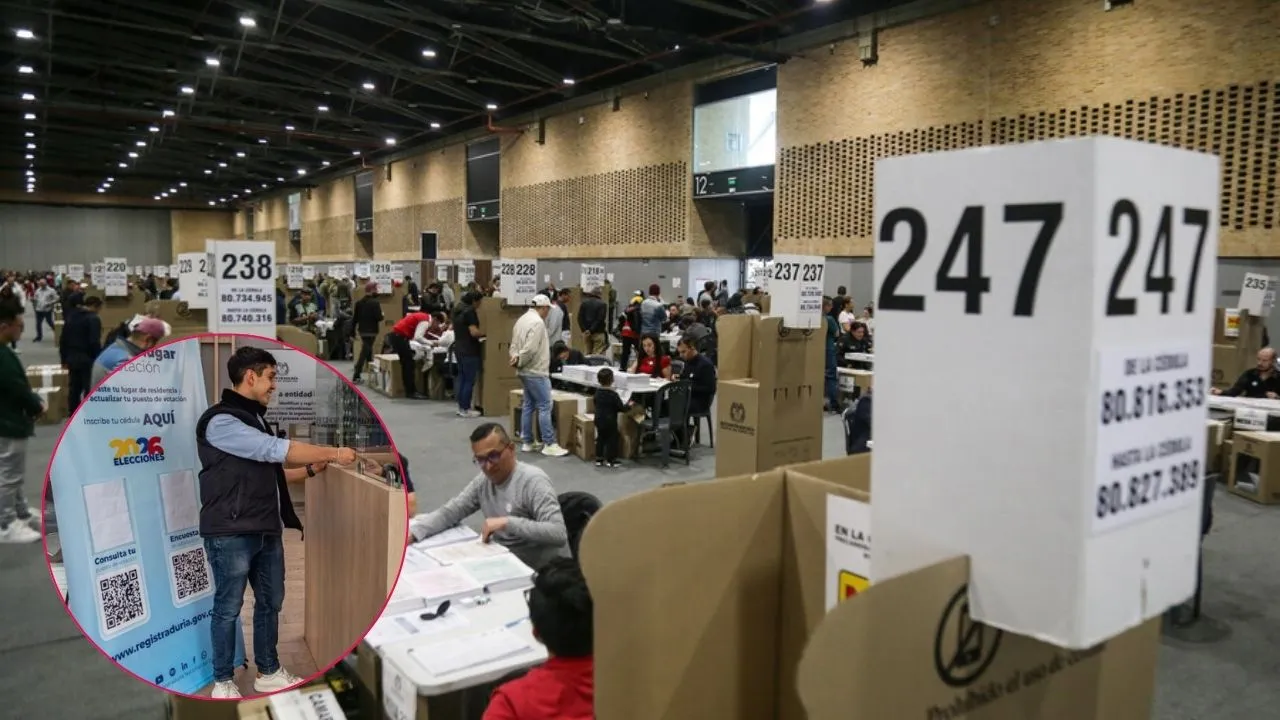 Cambio del lugar de votación Elecciones 2026: plazo para cambiar su lugar de votación, 'después no diga que no le avisaron'