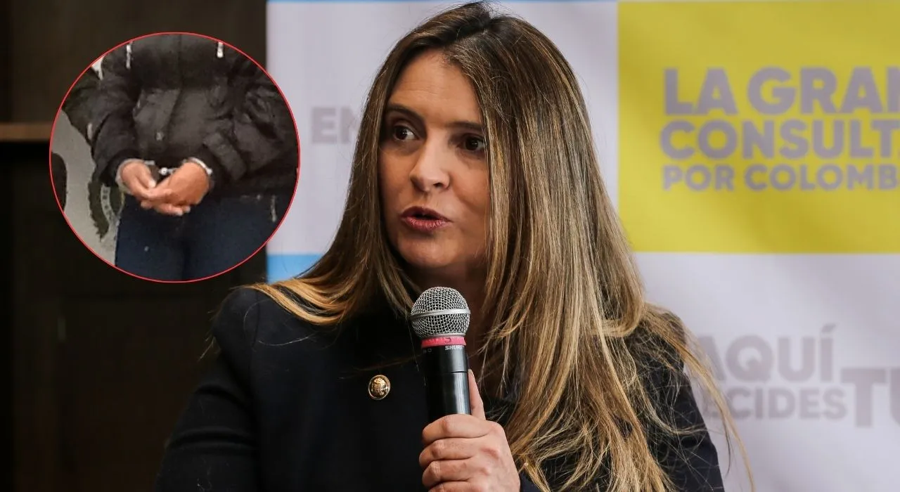Capturada mujer en evento político del Partido Centro Democrático Capturada una mujer con un arma de fuego en evento de Paloma Valencia