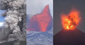 Ceniza paralizó aeropuertos y afectó más de 2.300 vuelos. Videos | Erupción de volcán Anak Krakatau, Indonesia: ceniza paralizó aeropuertos y canceló vuelos