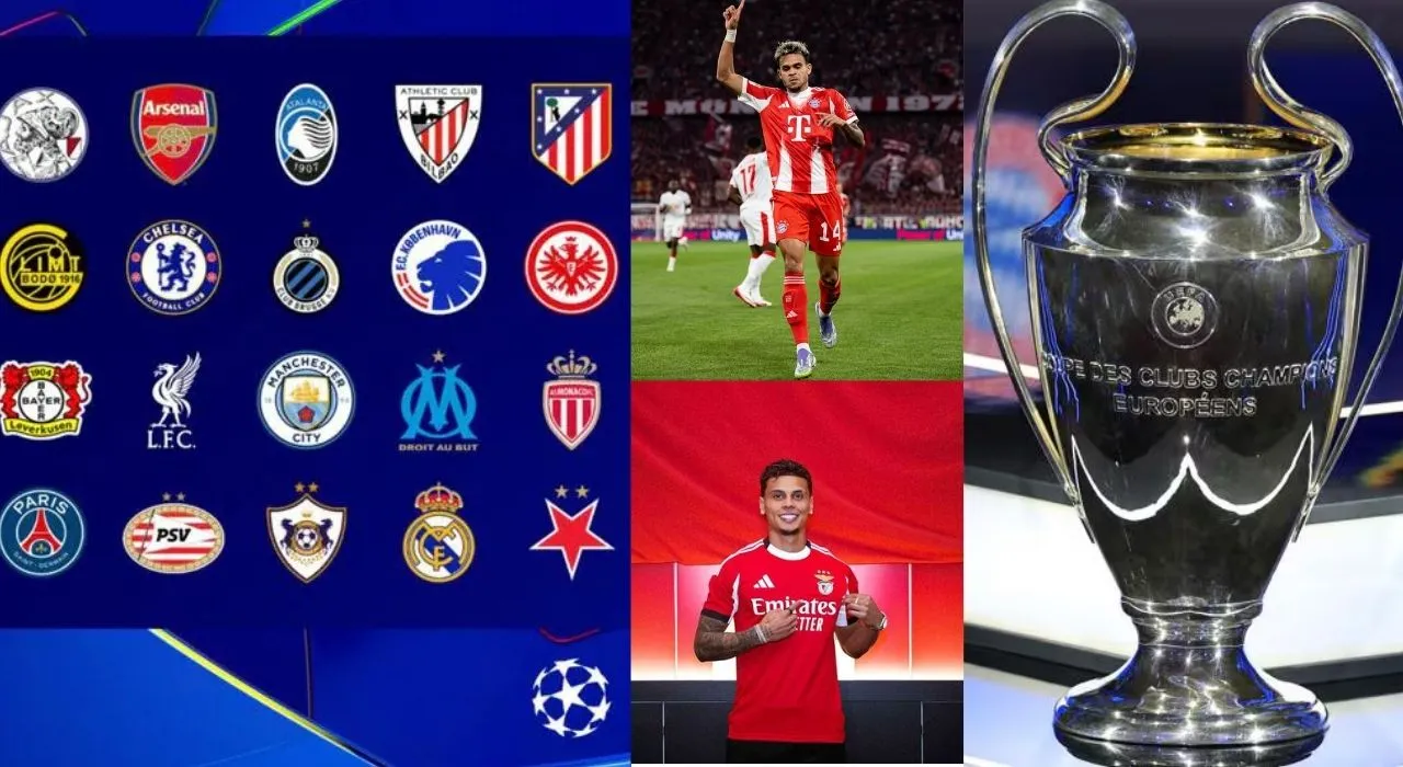 Champions League 2025/26: así quedaron los enfrentamientos. Champions League 2025/26: así quedaron los cruces y los colombianos