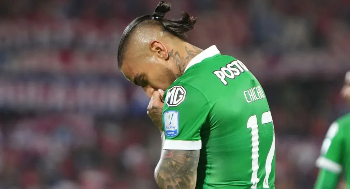 Chicho Arango Golpe fulminante para Atlético Nacional: esta es la desgarradora lesión de ‘Chicho’ Arango