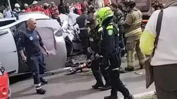 Choque múltiple en la carrera 68 con calle 68 provoca caos vial y una víctima fatal Tragedia vial en calles de Bogotá: Intento de robo llevó a la muerte de tres personas