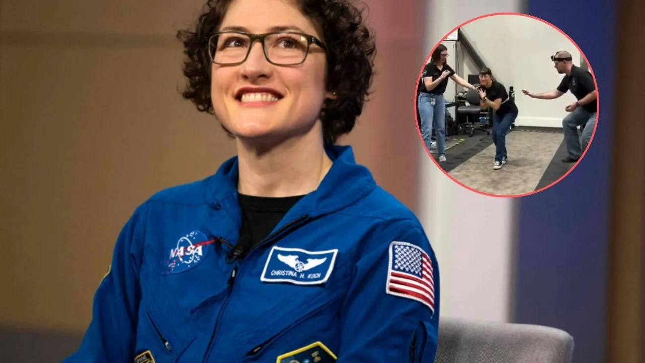 Christina Koch Video | No puede caminar normalmente: astronauta de Artemis, con violentas secuelas tras su regreso