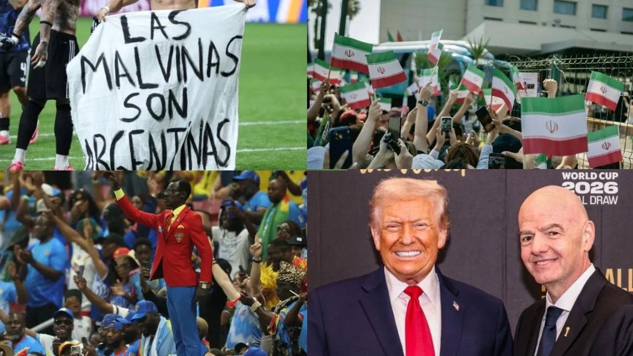 Cinco hechos políticos que sorprendieron al mundo durante el Mundial 2026. Los cinco hechos políticos que marcaron el Mundial 2026 más allá del fútbol