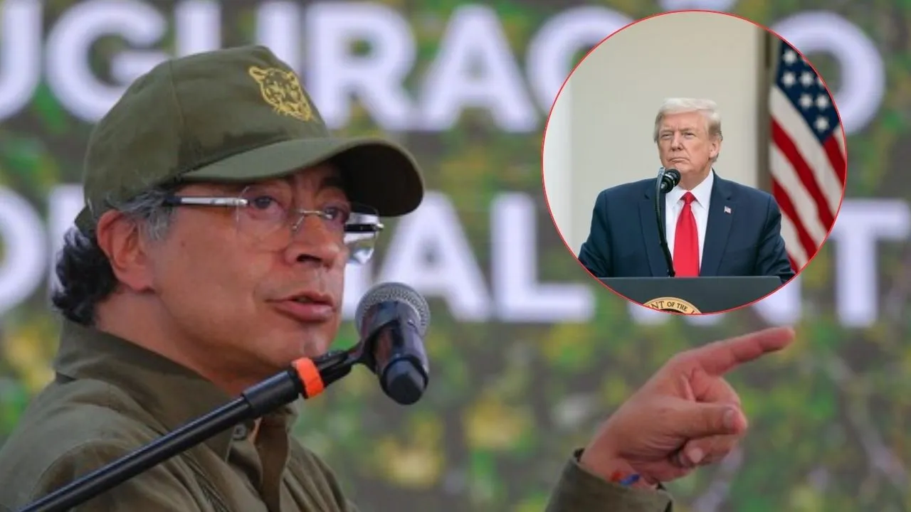Colombia le respondió a Estados Unidos sobre la descertificación Gustavo Petro a EE. UU. por descertificación: "La dependencia se acabó"