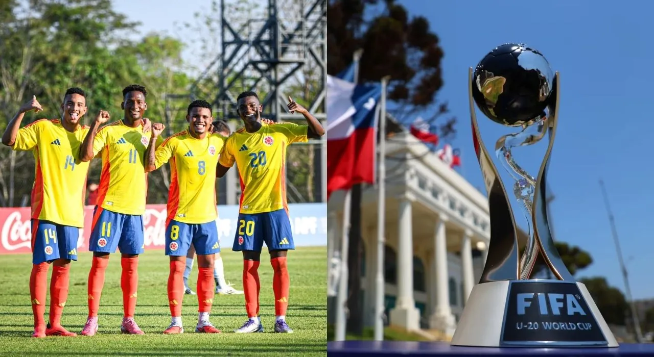 Colombia Sub-20 debutará el 29 de septiembre ante Arabia Saudita. Colombia Sub-20 está lista para debutar: ¿Será Chile 2025 su Mundial soñado?